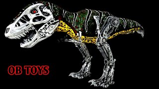 I MADE A CUSTOM CYBORG T-REX | TERMINATOR T-REX | ROBO REX | JURASSIC WORLD DINO | JURASSIC PARK TOY screenshot 3