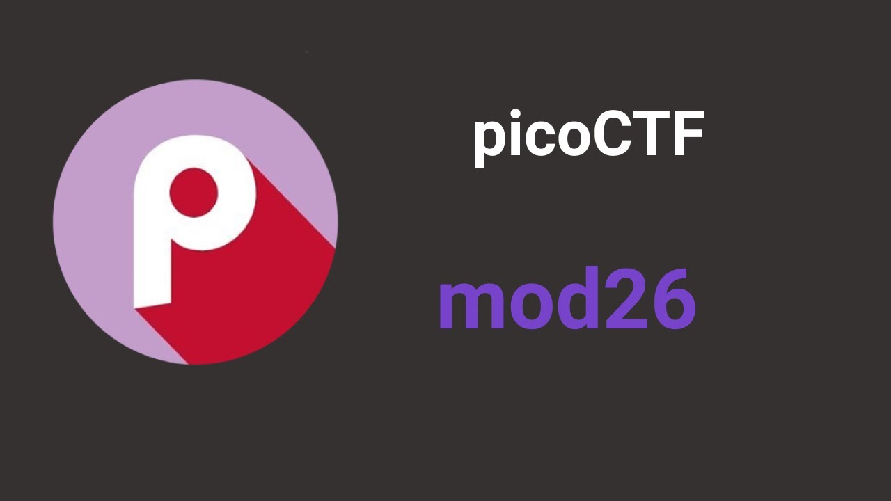 Walkthrough mod26 (picoCTF)/Прохождение mod26