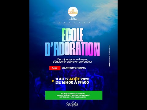 PP UNILU: ECOLE D'ADORATION AVEC LE GROUPE GAEL- JOUR 2