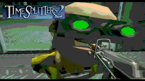 Timesplitters 2 PS2 Gameplay Hangar Hats Off Arcade League Playthrough