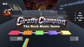 Official Trailer for the Giraffe Champion: The Rock Music Game Now On Steam for PC 2026