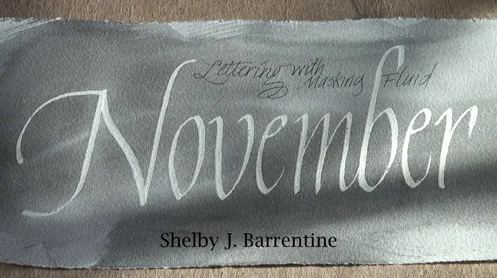 Lettering November