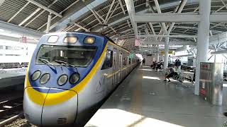 2184次區間車EMU800型台中站進站+出站