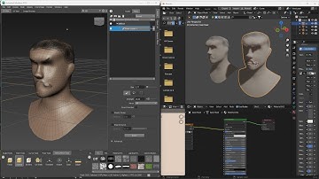 Videoguida - Esporta da Mudbox, Importa in Blender, Personaggio 3D, Texture, Materiale, Mappatura