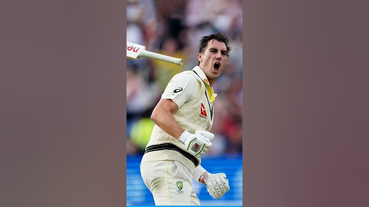 Cummins with an iconic Ashes moment 🇦🇺