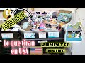 DUMPSTER DIVING/ TODA una LOCURA en la Basura de USA/ TESOROS en la BASURA/ Tiendas Tiran todo Nuevo