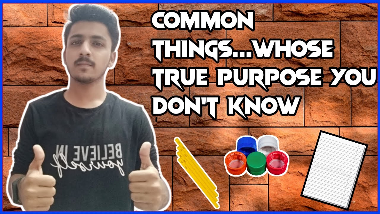 Common Things Whose True Purpose You Didn't Know !! | Versatile Buddy | Hindi |