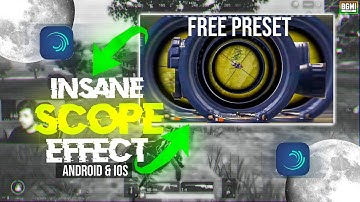 Top#1 Scope Effect Made in Android ll Free Preset Scope effect alight motion ll