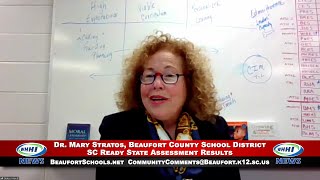 WHHI NEWS | Dr. Mary Stratos: SC Ready State Assessment Results | Beaufort County Schools | WHHITV