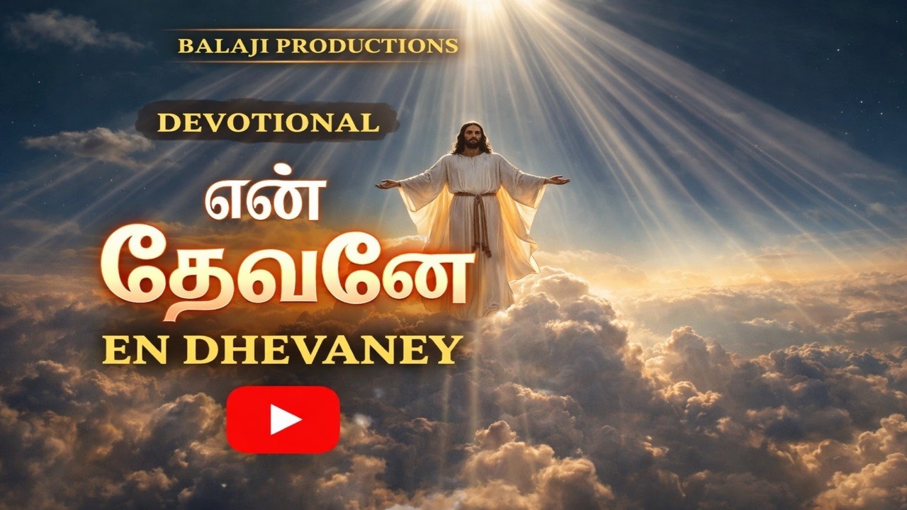 என் தேவனே | Tamil Christian Song 2026 | Powerful Jesus Worship | 4K Balaji Productions