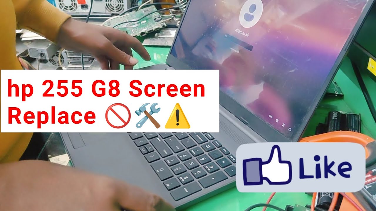 【YOSHI】HP 255 G8 【液晶漏れ・動作確認済み】 hp 255 G8 Laptop Screen Replace ⚠️🚫🛠️ - YouTube