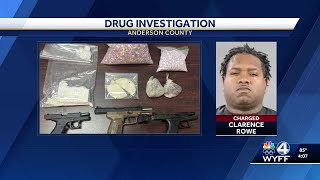 Buckets of drugs found in woods behind Anderson County home, deputies say