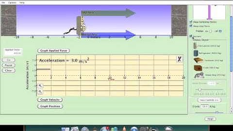Forces - Lect 8 - Using an interactive example to predict force and acceleration!