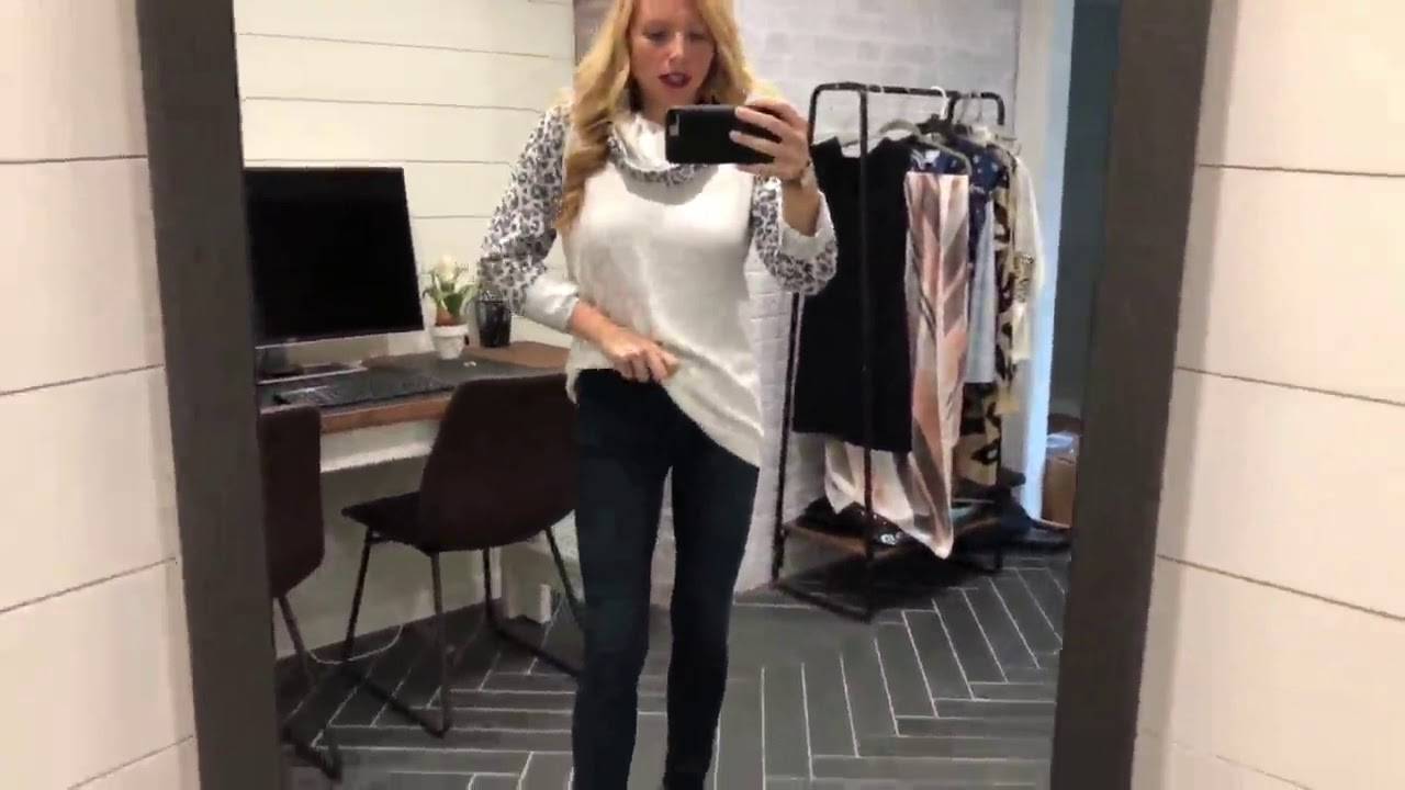 Blivener Women's Casual Sweatshirts Long Sleeve Leopard Print Tops Cowl Neck Raglan Shirts Review