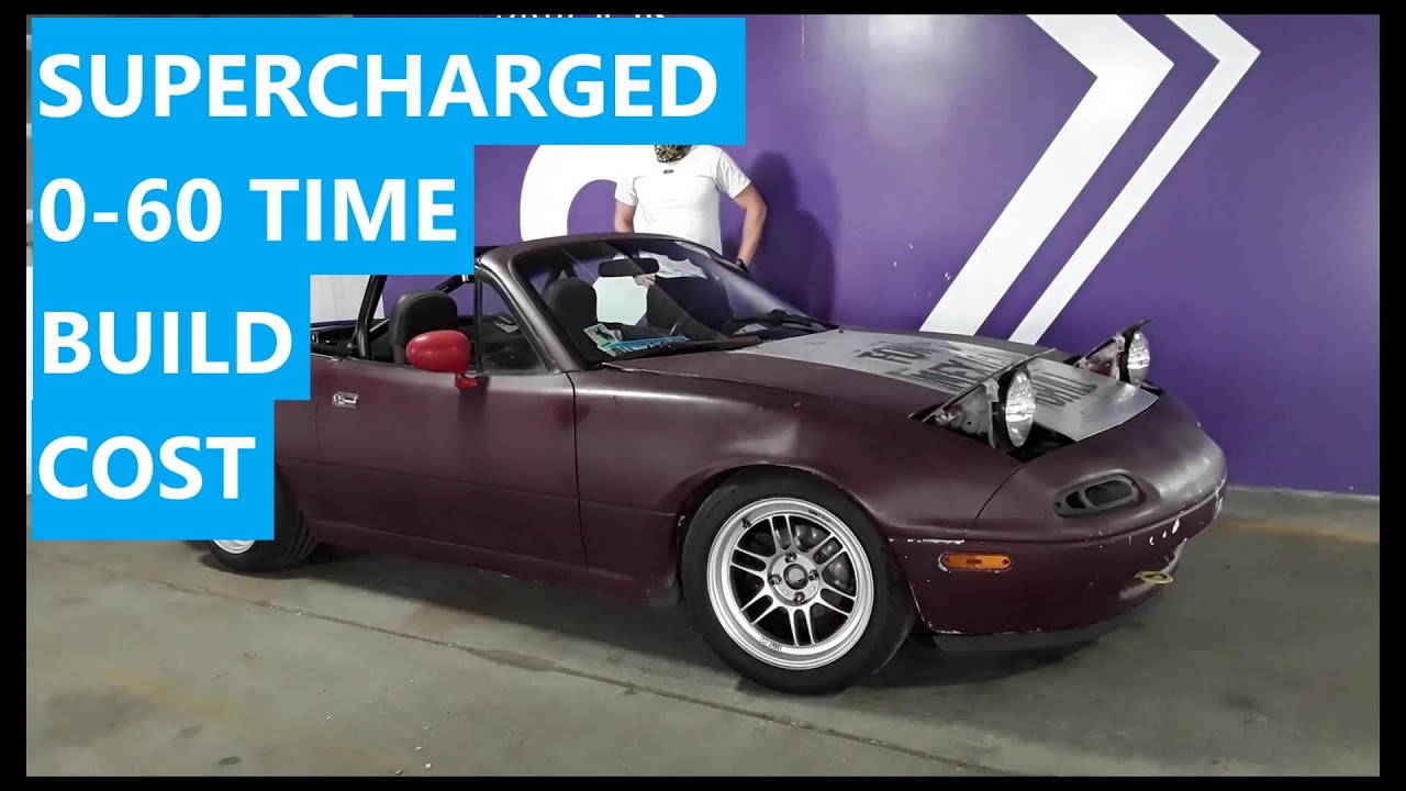 Supercharged M45 1.6 Mazda Miata Performance , Build, & Cost