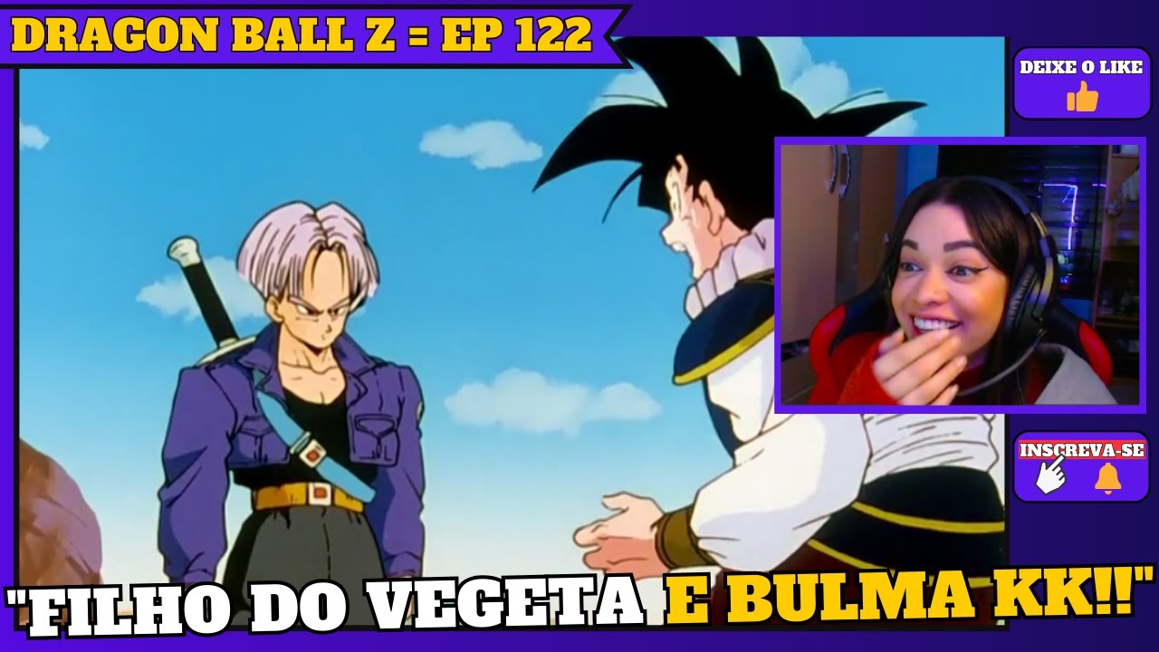 Trunks revela que todos morrem no futuro e que é filho de Vegeta e Bulma 