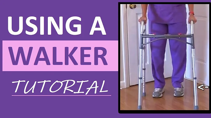 How to Use a Walker | How to Walk (Ambulate) with a Walker