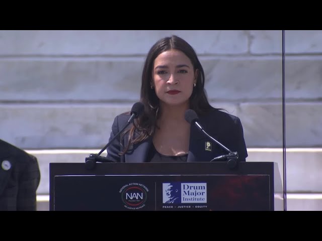 AOC Speaks at March on Washington 2026