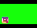 New Instagram Logo Green Screen