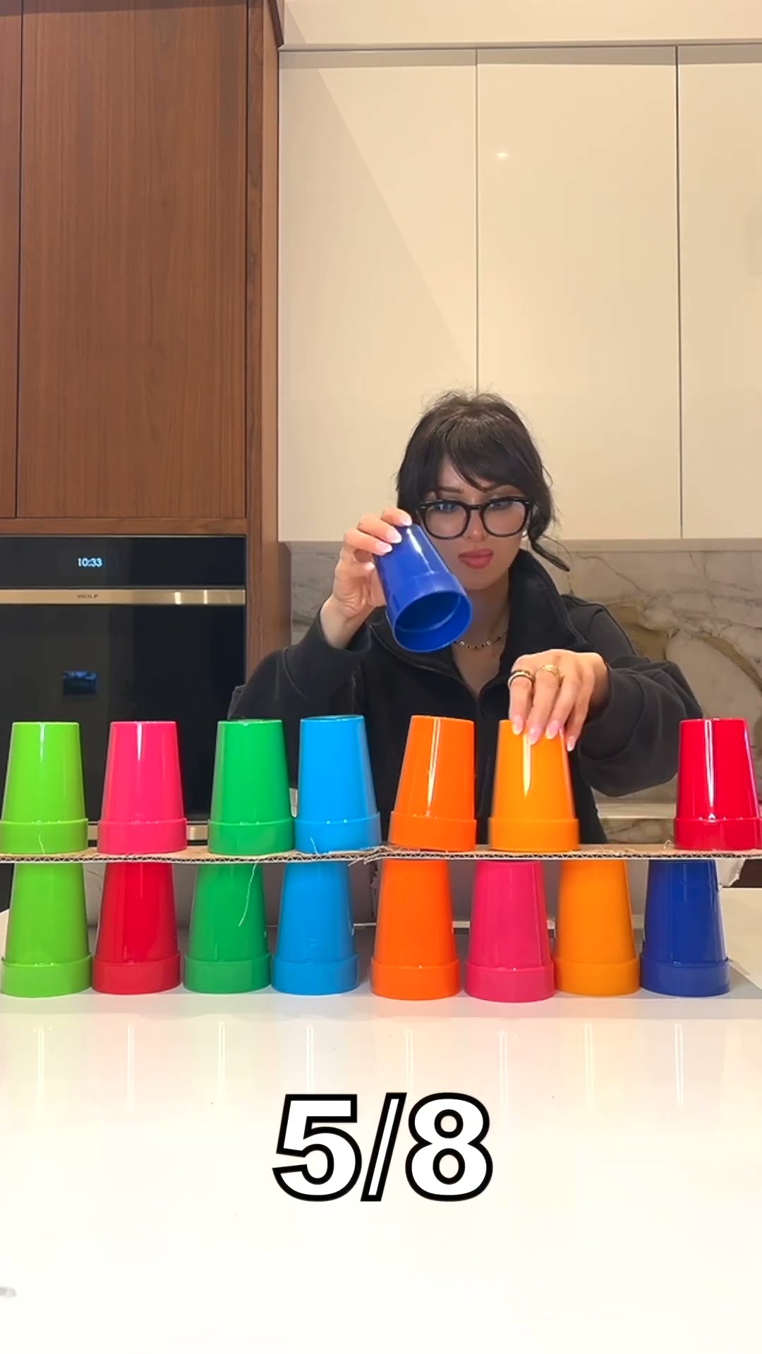 cup matching game in 1 MINUTE