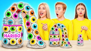 видео: Большая, Средняя или Маленькая Тарелка Челлендж | Секретные Лайфхаки и Гаджеты от Candy DO картинка: Большая, Средняя или Маленькая Тарелка Челлендж | Секретные Лайфхаки и Гаджеты от Candy DO