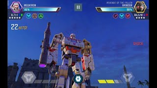 Megatron G1 R4 5 F29 S15 Vs Rok Grindor Transformers Forged To Fight
