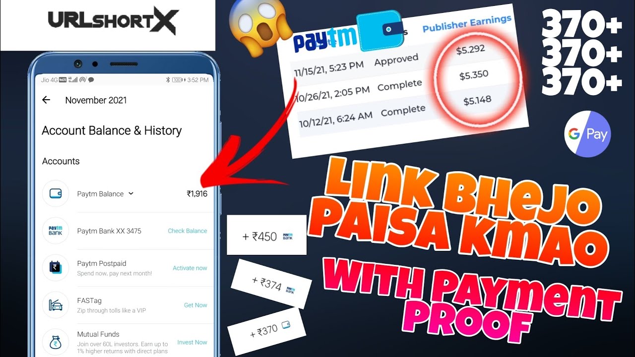how to earn money from YouTube before monitizing || share links earn money || ₹700 per weak
