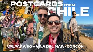 Travel vlog - Valparaiso & Viña del Mar Travel Guide 🇨🇱 Best of Chile | Street Art, Beaches & Coastal Culture