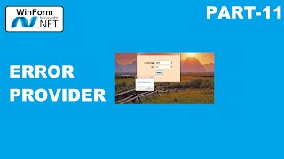 11-Validation using Error Provider (URDU / HINDI) by Technical Aroushay