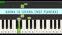 karna su sayang - not pianika  - Durasi: 3:37. 