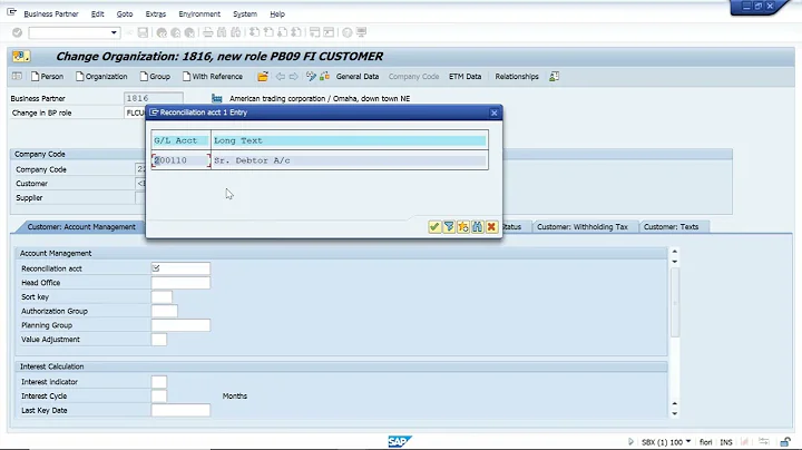 How to create Business partner in SAP S4HANA system