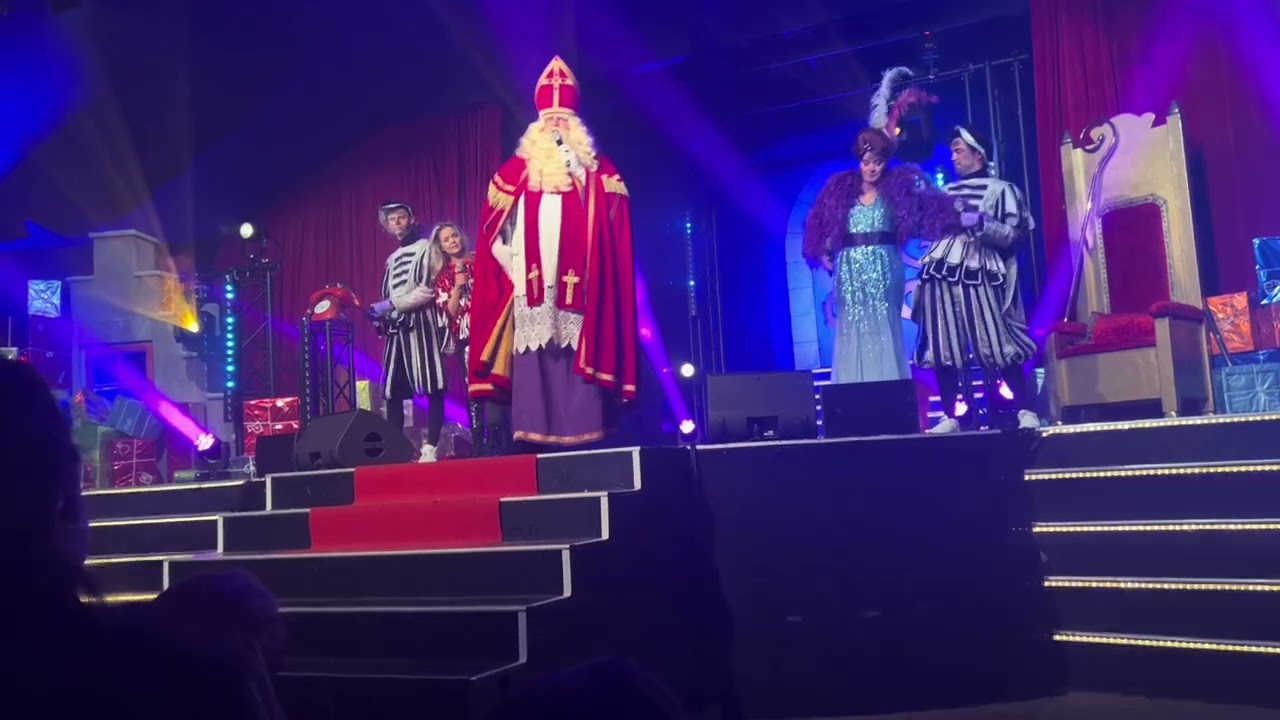 Sinterklaas show in duinrell🎪