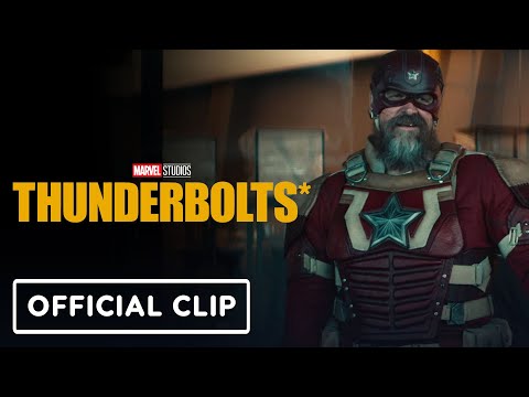 Thunderbolts - Official 'Who's This Old Santa?' Clip (2025) David Harbour, Sebastian Stan
