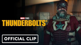 Thunderbolts - Official 'Who's This Old Santa?' Clip (2025) David Harbour, Sebastian Stan