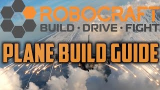 Robocraft Plane Build Guide ~ Irena Lets Build With Gameplay