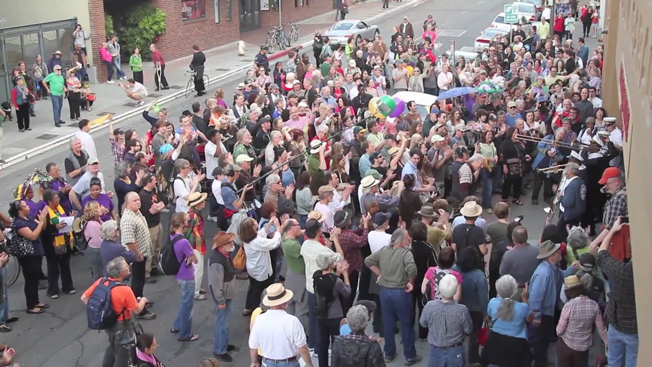 Arhoolie Records Treme Jazz Band Parade Berkeley 5 Feb 2011