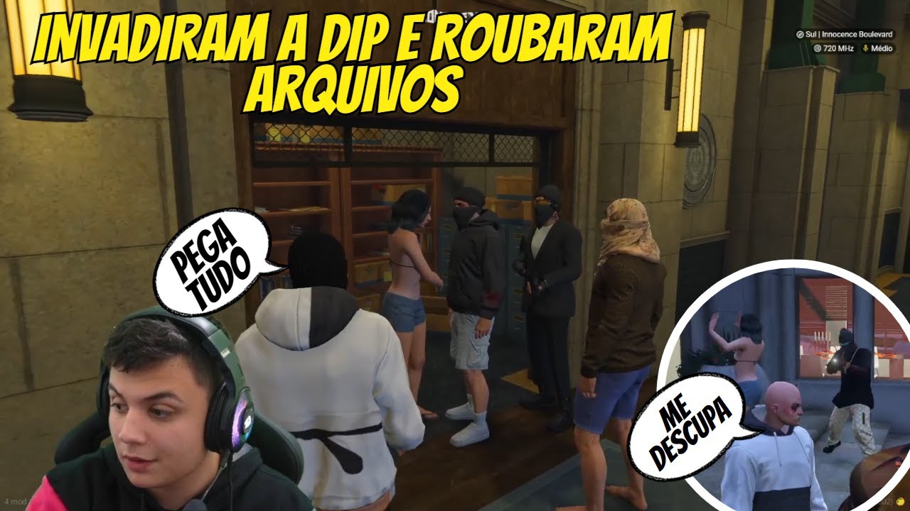 PAULINHO LOKO E DELEGADO EM GUERRA! DELEGA RECUPEROU O CARRO? VAI TER  VINGANÇA DO PAULO? GTA RP 