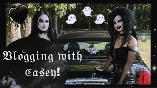 Hanging Out with Casey! / Cemetery Vlog / Mamie Hades