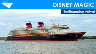 Disney Magic arrives in Southampton (09/05/2021)