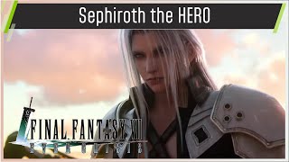 The moment Sephiroth finally becomes a hero! (Scene from Chapter 8 FF7 Ever Crisis The 1st SOLDIER)