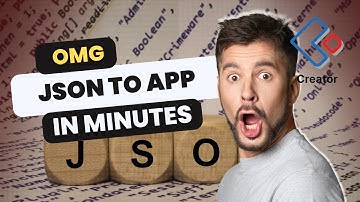 From JSON to APP in minutes with Zoho Creator AI feature