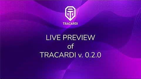 TRACARDI v.0.2.0   Open-source Customer Data Platform
