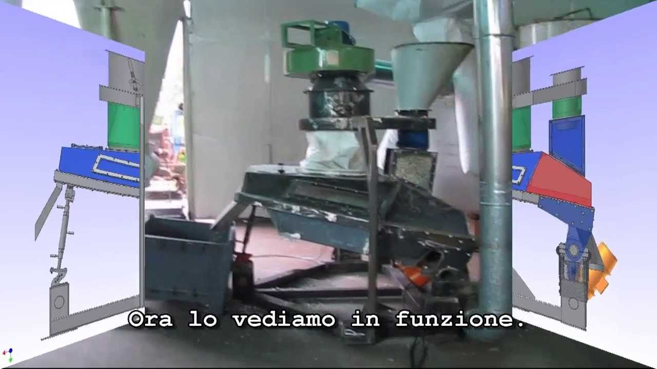 SEPARATORE DENSIMETRICO SD20 (DENSITY SEPARATOR)