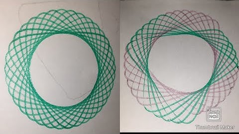 ASMR Oddly satisfying art | Spirograph art #6  |Compilation|L