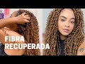 COMO LAVO E FINALIZO MINHA FIBRA - CROCHET BRAIDS CABELO NINA BLACK BEAUTY