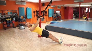 Iveagh Fitness - TRX Row Demonstration with Janusz.