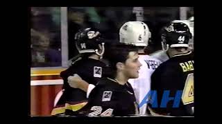 NHL Mar. 11, 1994 Winnipeg Jets v Vancouver Caucks (R) Kris King v Trevor Linden