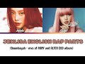 Jennie And Lisa BLACKPINK English Rap Parts 2025 Updated 