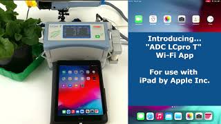 Introducing the ADC LCpro T Wi-Fi App! screenshot 3