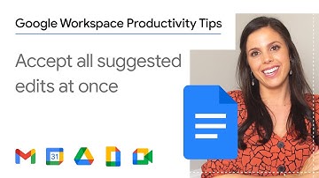 How to accept all suggested edits at once in Google Docs